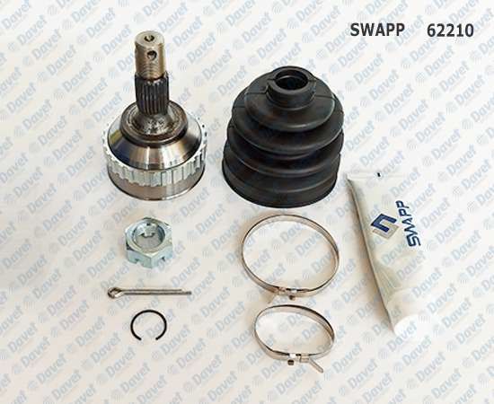 AKS KAFASI DIS PARTNER 1.9D 96>08 - BERLINGO 1.9D 2.0HDI 96>07 - XSARA 1.8 1.9D 2.0HDI 97>05 ABSLI 29 DIS DIS FREZE:25 IC FREZE:34 CONTA CAPI:55.7 BOY:134.5 mm