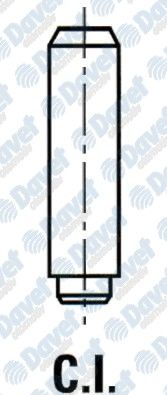 SUBAP GAYDI P307-C4-PARTNER II-PARTNER TEPE-BERLINGO II-PARTNER TEPE-C2-C3-C4 TU5JP41.6 16V P106 GTI-SAXO VTS TU5J41.6 16V P605-P607-P407-P406-P807-C5-C5 II-C5 III-C8-XANTIA-XM II-C624-ADET ES9A / ES9J4 / ES9J4S3.0 24V OLCU:11.07*6*40