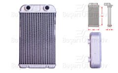 KALORIFER RADYATORU BRAZING 210X162 MM | FIAT BRAVO 2 (198_) 1.6 D Multijet 08-14 STILO (192_) 1.6 01-06 | WISCO
