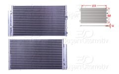 KLIMA RADYATORU 613X348X16 | SUBARU BRZ 2.0. TOYOTA GT86 12> | WISCO