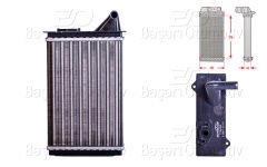 KALORIFER RADYATORU MEKANIK 216X157 MM | FIAT UNO 70 1988 > | AUTOLUX