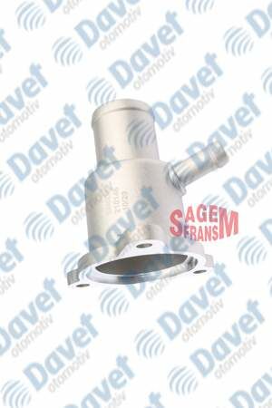 TERMOSTAT YUVASI METAL BORULU CLIO - KANGOO MEGANE - LOGAN 1.4 - 1.6