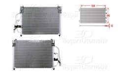 KLIMA RADYATORU 560X390X15 | DAEWOO LANOS 1.3 1.5 97 >96274635 | ECOPARTS