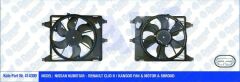 FAN MOTORU RENAULT CLIO II / KANGOO 320W 380MM FAN-MOTOR-DAVLUMBAZ