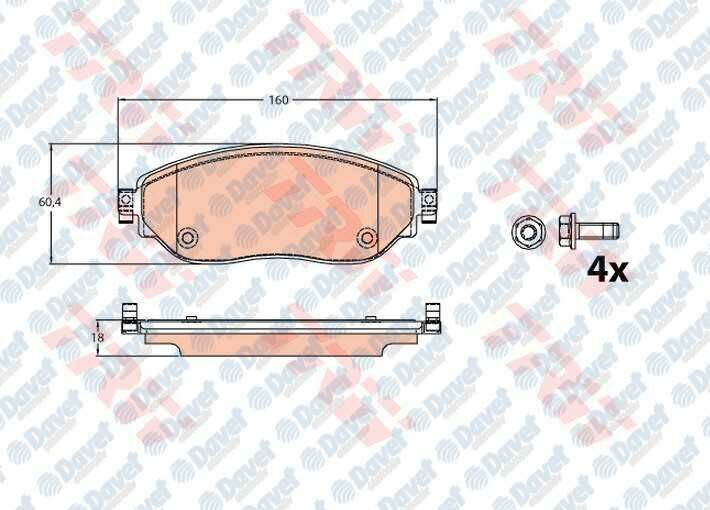ON FREN BALATASI TRAFIC III 14>VIVARO 14>