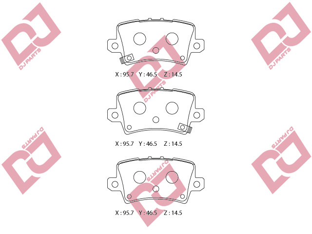 ARKA FREN BALATASI HONDA CIVIC HB 06-12 EURO CIVIC HB 06-12