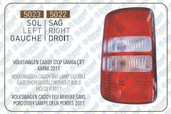 STOP LAMBASI SOL CIFT KAPAK VW CADDY 11 -