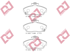 ON FREN BALATASI HONDA CIVIC 01-06 EURO CIVIC 96-99 ROVER 200-400 96-00-TATA TELCOLINE FREELANDER 4X4 98-06