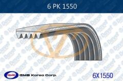 GMB 6PK1550 - KANALLI KAYIS ASTRA J 12-> A16XER - B16XER
