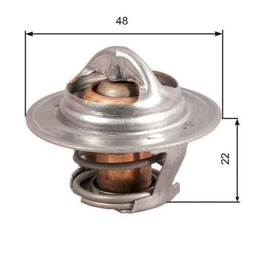 TERMOSTAT (92C) CORSA A-B-ASTRA F-G-VECTRA A-B- ASCONA C-KADETT E-CIELO-LANOS