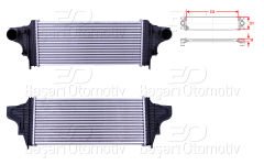 TURBO RADYATORU (INTERCOOLER) 550X233X50 | MERCEDES-BENZ GL (X164) 320 CDI 06-12 ML (W164) 320 CDI 05-11 | WISCO