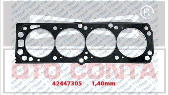 SILINDIR KAPAK CONTA 1.40MM ASTRA F ASCONA C KADETT E VECTRA A 1.6 8V NZR-NZ-SZ-SZR-SV-SE 1.40 MM