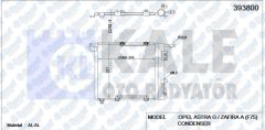 KLIMA RADYATORU ASTRA G-ZAFIRA 98-02 1.7DTI-1.7CDTI-2.0DI-2.0DTI-2.2DTI AL/AL 425X400X18 KURUTUCU ILE   ####