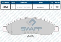 FREN BALATASI ON VWA 24370 ISUZU D-MAX 2008->