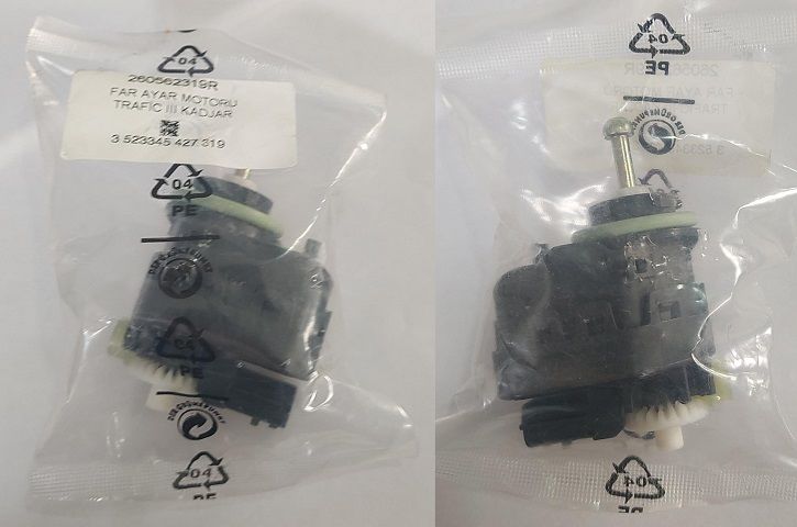 FAR AYAR MOTORU 260562319R TRAFIC III KADJAR