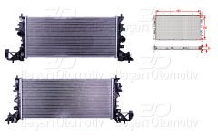 SU RADYATORU BRAZING MT-AT 680X306X26 | OPEL ASTRA K 1.6 DIZEL. 1.4 BENZINLI | WISCO