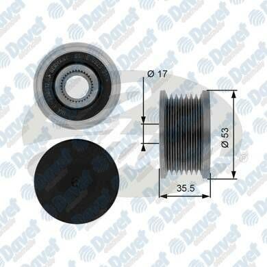 ALTERNATOR KASNAGI LAGUNA II MEGANE II-III CLIO IV 1.9DCI MASTER TRAFIC MOVANO INTERSTAR 2.5DCI G9U