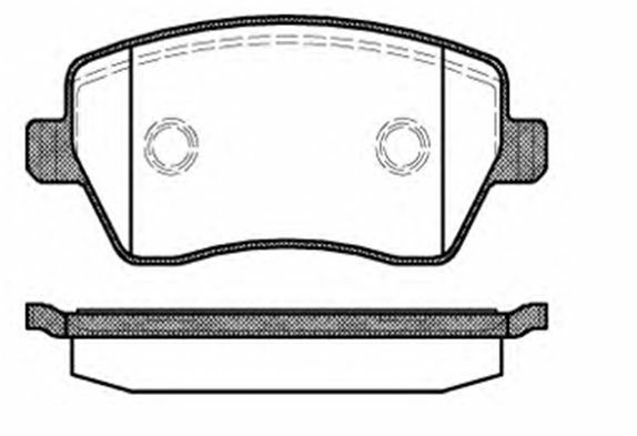 ON FREN BALATASI DACIA DUSTER (10-), DOKKER (12-), LOGAN (07-) / NISSAN MICRA (03-), NOTE (05-) RENAULT CLIO III (05-), KANGOO (08-), MODUS (04-)
