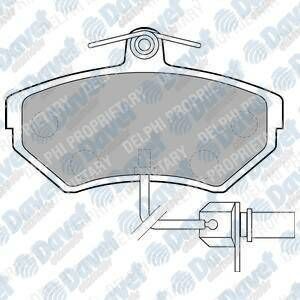 FREN BALATASI ON 119MM KABLOLU PASSAT 97-