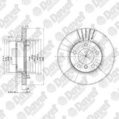 FREN DISKI ON 5D 286MM E36 3 SERISI Z3 90-   ####