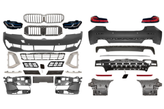 Gövde Kiti G30+LCI [UPGRADE] PDCli:Ön/Arka, <O-O> Egz.Çıkışlı, Panj-lu, Far/Stop -Luxury- 2017-23