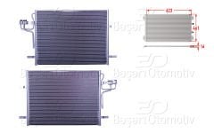 KLIMA RADYATORU 623X461X16 | FORD KUGA 2.0TDCI 08> | WISCO