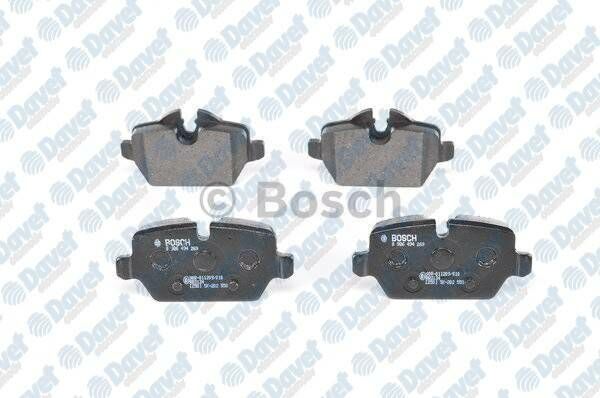 FREN BALATASI ARKA WVA 23623 BMW 1 SERISI E87 09/04- 116 I 09.2004- E.NO:0986TB2890