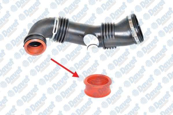 TURBO HORTUM CONTASI TURUNCU PARTNER TEPEE-P206-P207-P307 YM-P308-P1007-P3008-P407-P5008-EXPERT III-C2-C3-C3 II-C4-C4 II DS4-C4-C5 II-C5 III DV61.6HDI 16V