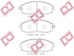 ON DISK BALATA HYUNDAI STAREX (97-02)