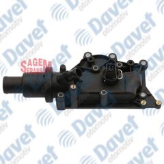TERMOSTAT KOMPLE MEGANE II-MEGANE III-CLIO III-FLUENCE-LAGUNA 1.6 16V BORUSUZ