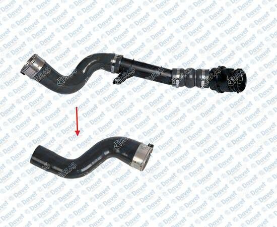 TURBO HORTUMU RENAULT MEGANE IV RENAULT SCENIC IV - KADJAR IV- TALISMAN IV -  QASHQAI II 1.5DCI