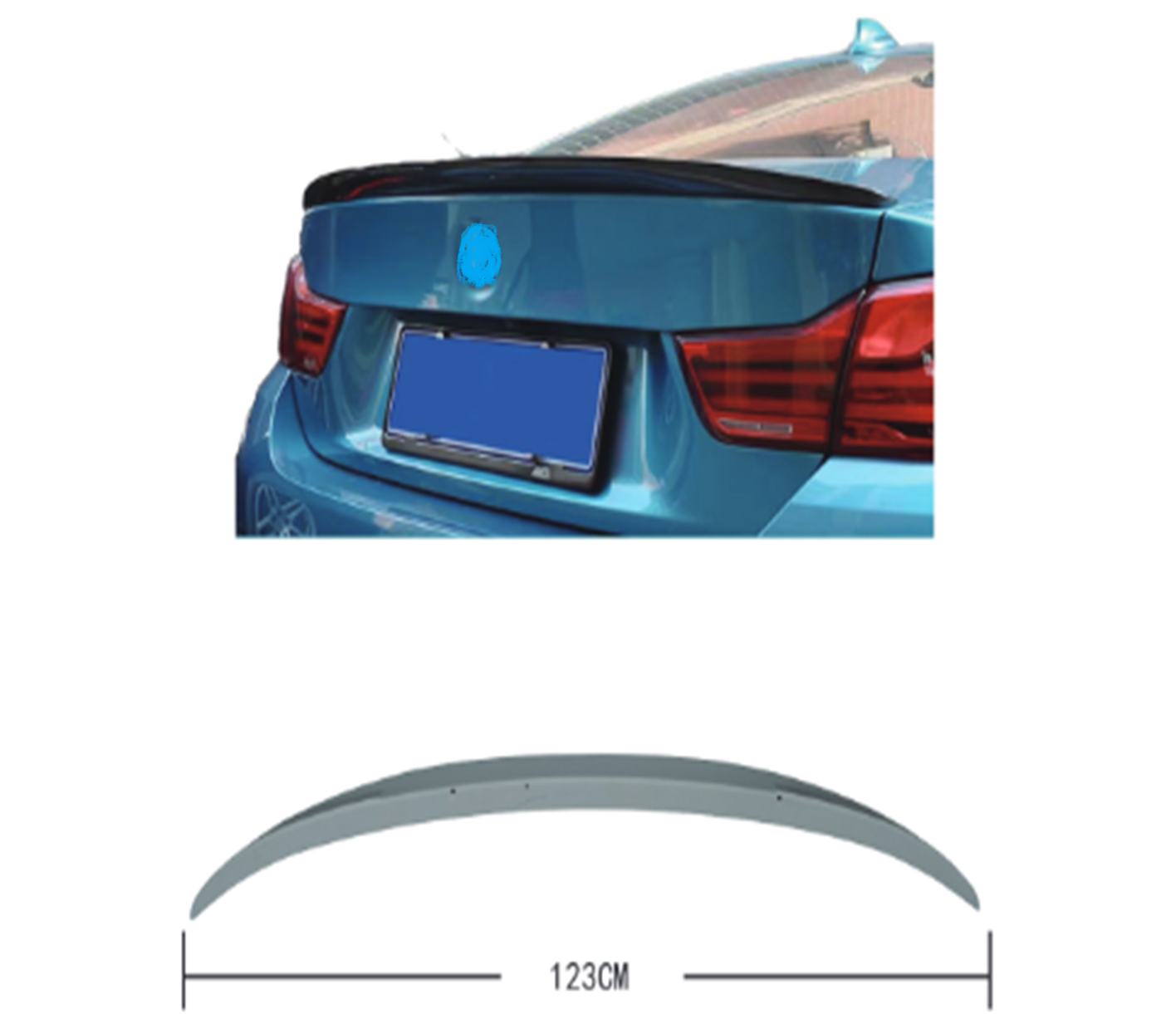 Bagaj Spoyleri F32+LCI -///M-Performance-