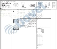 MOTOR PISTON SEGMAN 86.40MM 0.60 FIAT TEMPRA SLX