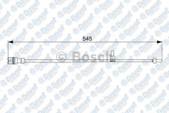 E:NO BOSCH 1987473066 FREN BALATASI IKAZ KABLOSU 545MM PORSCHE 911 CABRIOLET TARGA 3.8   ####