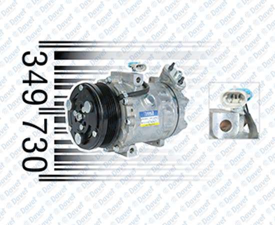 KLIMA KOMPRESORU OPEL ASTRA F / ASTRA G / CORSA D / ZAFIRA A X14XE / X16XEL / X20XEV [5PK - V KAYIS KASNAGI] [105MM]   ####
