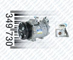 KLIMA KOMPRESORU OPEL ASTRA F / ASTRA G / CORSA D / ZAFIRA A X14XE / X16XEL / X20XEV [5PK - V KAYIS KASNAGI] [105MM]   ####