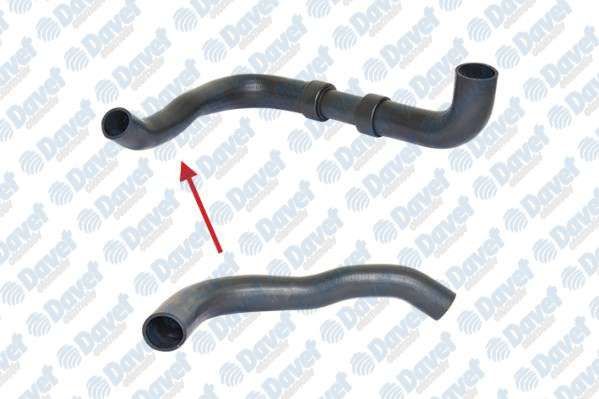 TURBO INTERCOOLER HORTUMU BUYUK - ORTA SERT PLASTIK HARIC TRANSIT V184 2.0TDCI 00>06   ####