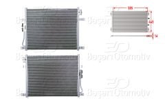 KLIMA RADYATORU 585X445X16 | JEEP GRAND CHEROKEE 2.7CRD 3.1TD 4.0I 4.7I 99> | WISCO
