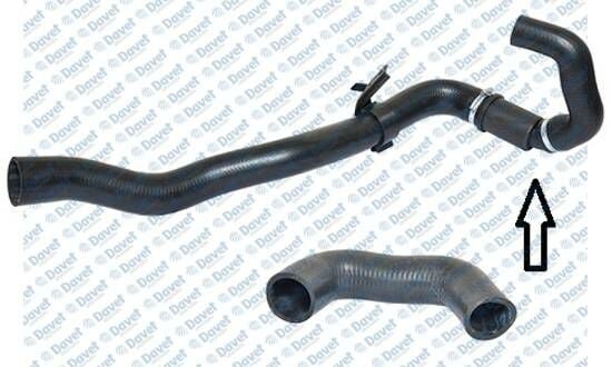 TURBO HORTUMU LOGAN - SANDERO 1.5 DCI {PLASTIK BORU HARIC OK ILE GOSTERILEN KUCUK HORTUM}