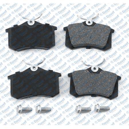 FREN BALATASI ARKA 16mm WVA 20961 PASSAT GOLF IV BORA POLO  87-96 FLUENCE MEGANE DORT CIVATALI