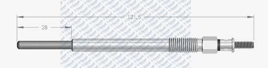 KIZDIRMA BUJISI 11V FIESTA-FOCUS-FUSION 1.4TDCI/1.6TDCI VIDALI