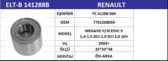 AKS BİLYASI ARKA VKBC20085 MEGANE-II FLUENCE SCENIC-II (02-) BTH1250