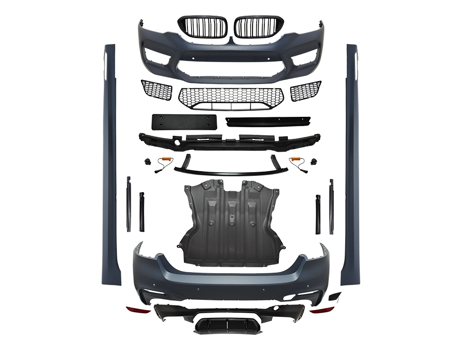 Gövde Kiti G30 PDCli:Ön/Arka, <OO-OO> Egz.Çıkışlı, Marşpiyelli, Panj-lu -///M5- 2017-20