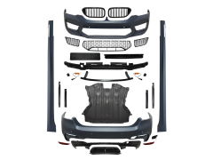 Gövde Kiti G30 PDCli:Ön/Arka, <OO-OO> Egz.Çıkışlı, Marşpiyelli, Panj-lu -///M5- 2017-20