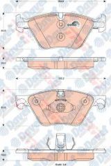 ON FREN BALATASI BMW 5 F10 F18 518D 520D 523I 525D3.10>14> BMW F11 5 TOURING 523I 520D 525D 11>