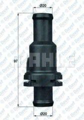 TERMOSTAT 75C A3-GOLF V-VI-PASSAT