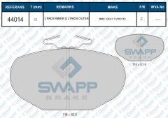FREN BALATASI ON BMC NISSAN LEVEND 98->