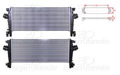 TURBO RADYATORU (INTERCOOLER) 665X285X30 | OPEL ASTRA J INSIGNIA ZAFIRA C 1.6 SDI 12> | WISCO