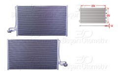 KLIMA RADYATORU 656X370X16 | VOLVO S40 1.6D 2.0D. 2.4D 11> | WISCO