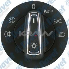 FAR ANAHTARI OTOMATIK AUTO KROM PARK - SIS FARI - ARKA SIS POLO 15> ARONA 18> ATECA IBIZA 16> LEON 13> TOLEDO 16>19